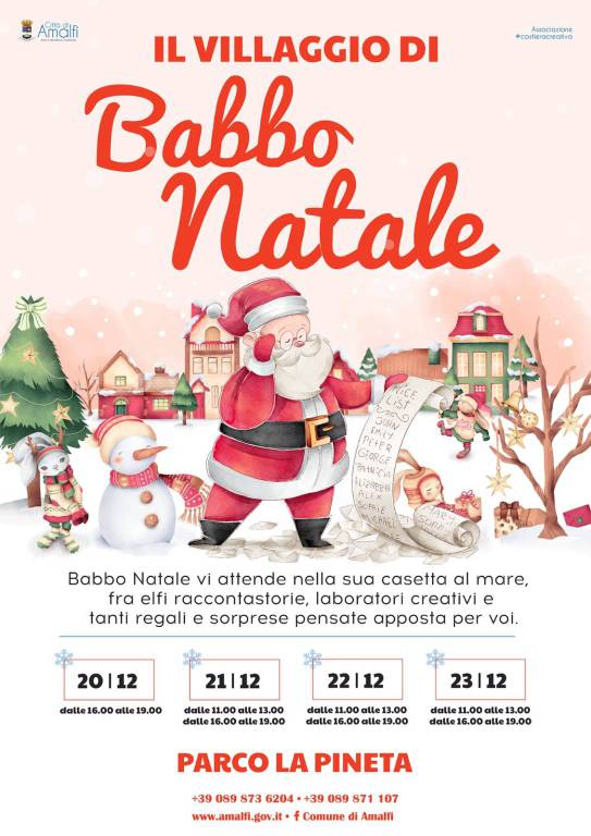 Amalfi. Il Villaggio di Babbo Natale