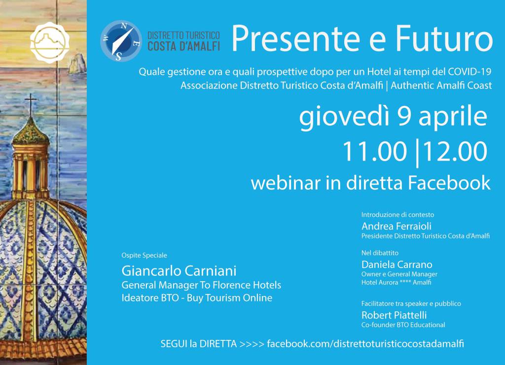 Domani Webinar Gestione degli hotel e prospettive  ai tempi del COVID-19