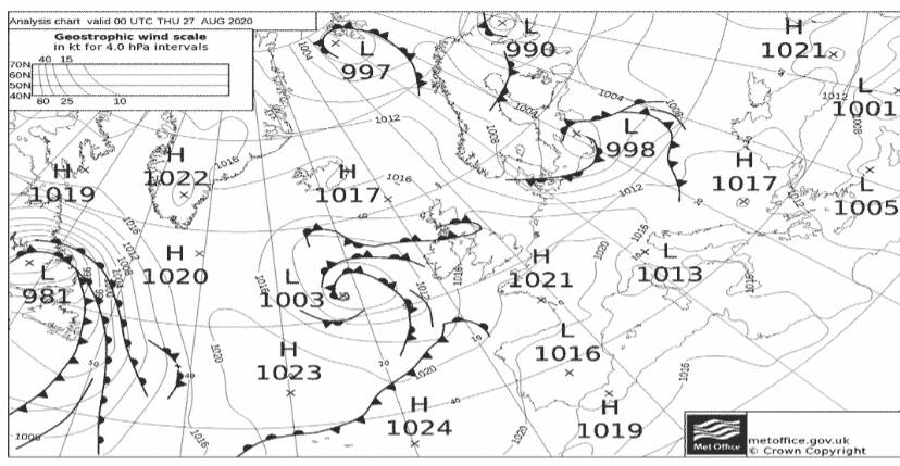 meteo 27 agosto