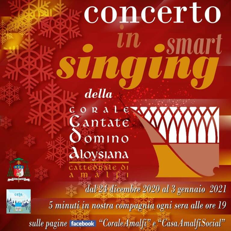 Casa Amalfi, l'emergenza sanitaria non ferma il canto: arriva il concerto in "smart singing" 