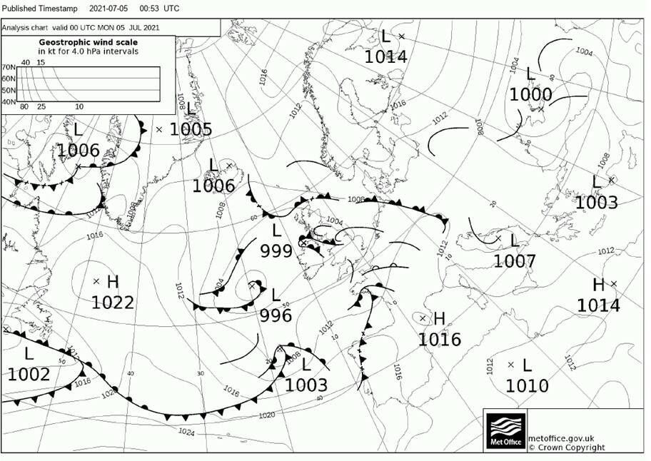 Previsioni Meteo del Nautico di Piano di Sorrento: giornate con sole e qualche nuvola di passaggio